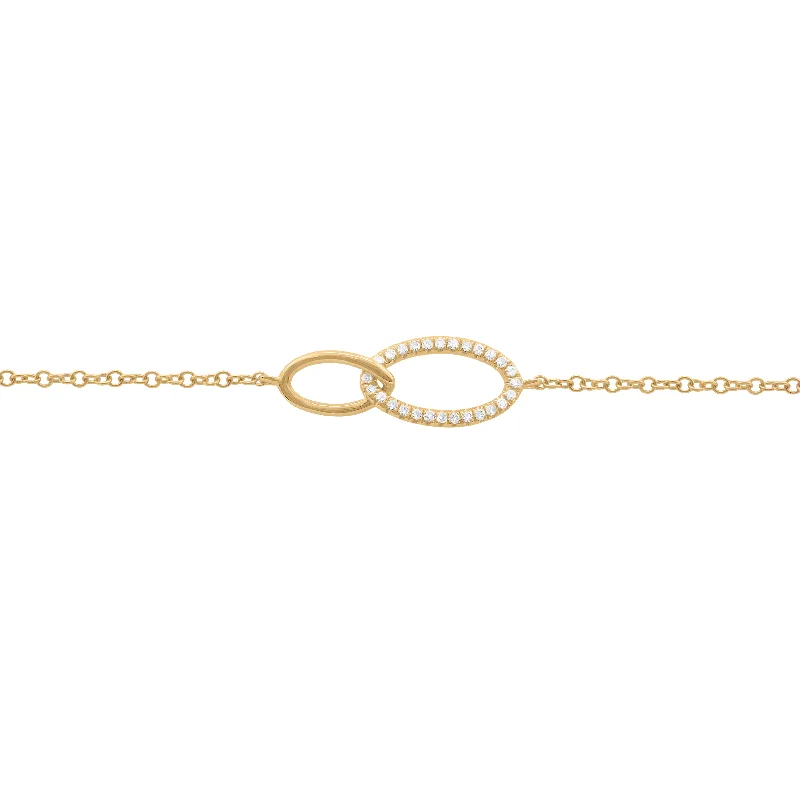 14K GOLD DIAMOND MACI BRACELET