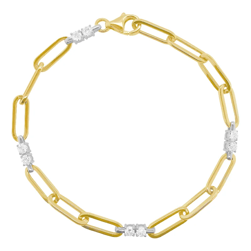 14K GOLD DIAMOND MARLEE BRACELET