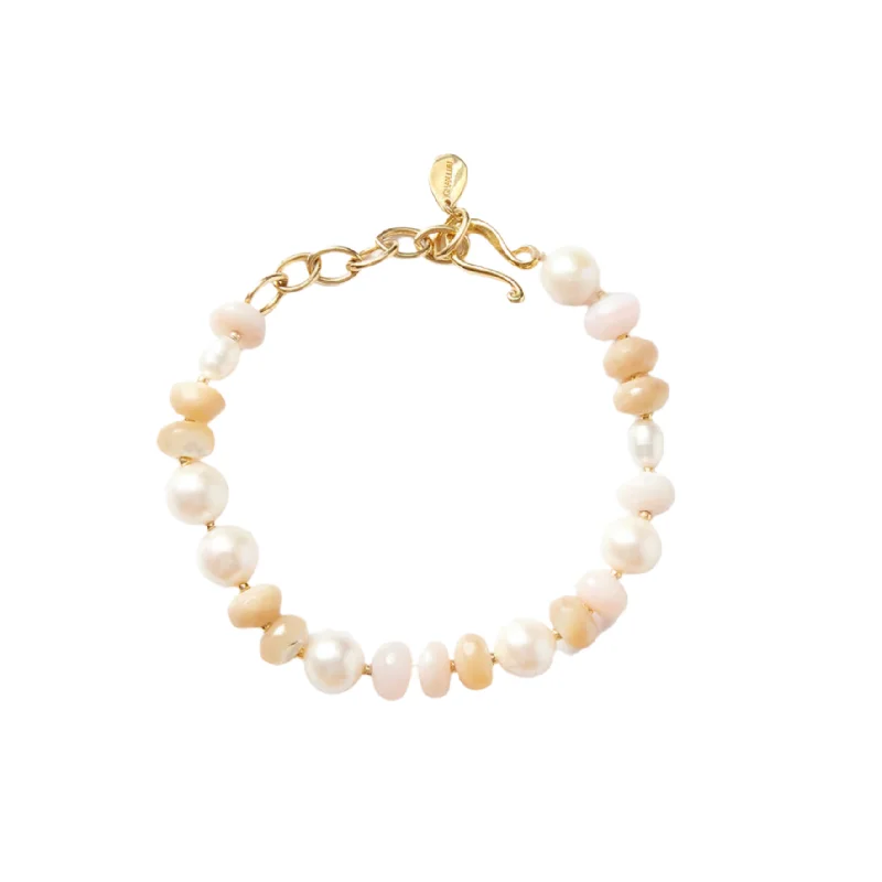 Chan Luu Pink Opal Mix Bracelet