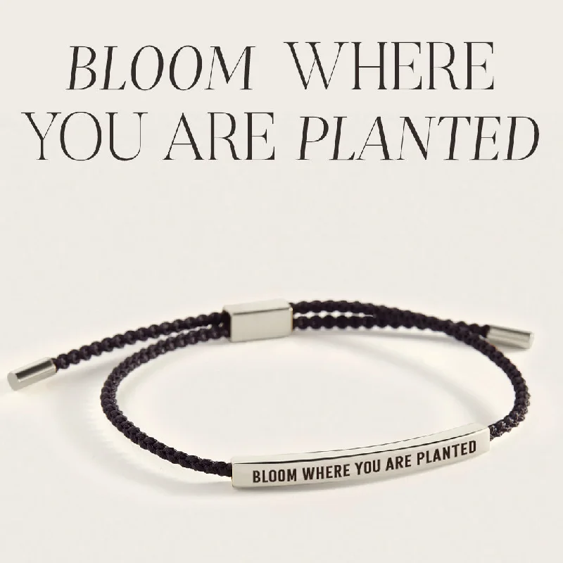 Bloom Where You Are Planted Inspire Bracelet