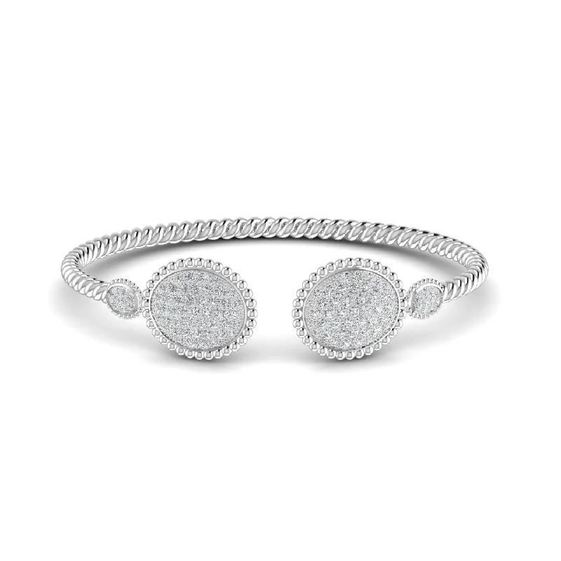 Meena Moissanite Bracelet in 925 Sterling Silver