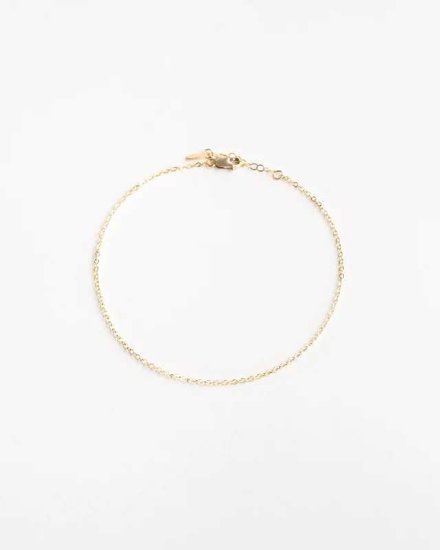 Minimal Cable Chain Bracelet