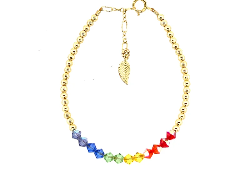 *PRIDE CRYSTAL BAR BRACELET- LIMITED EDITION*