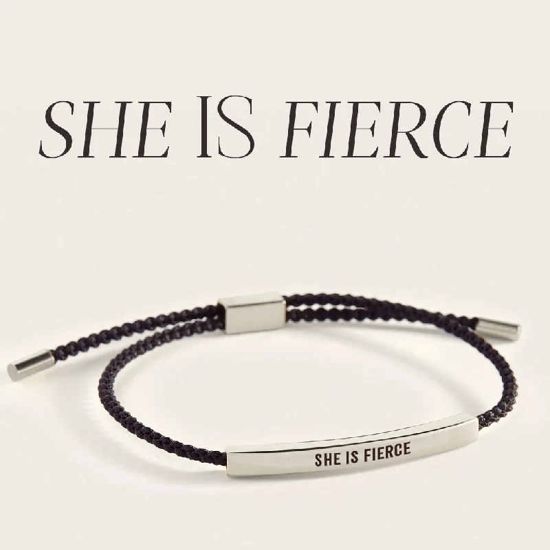 She Is Fierce Inspire Bracelet