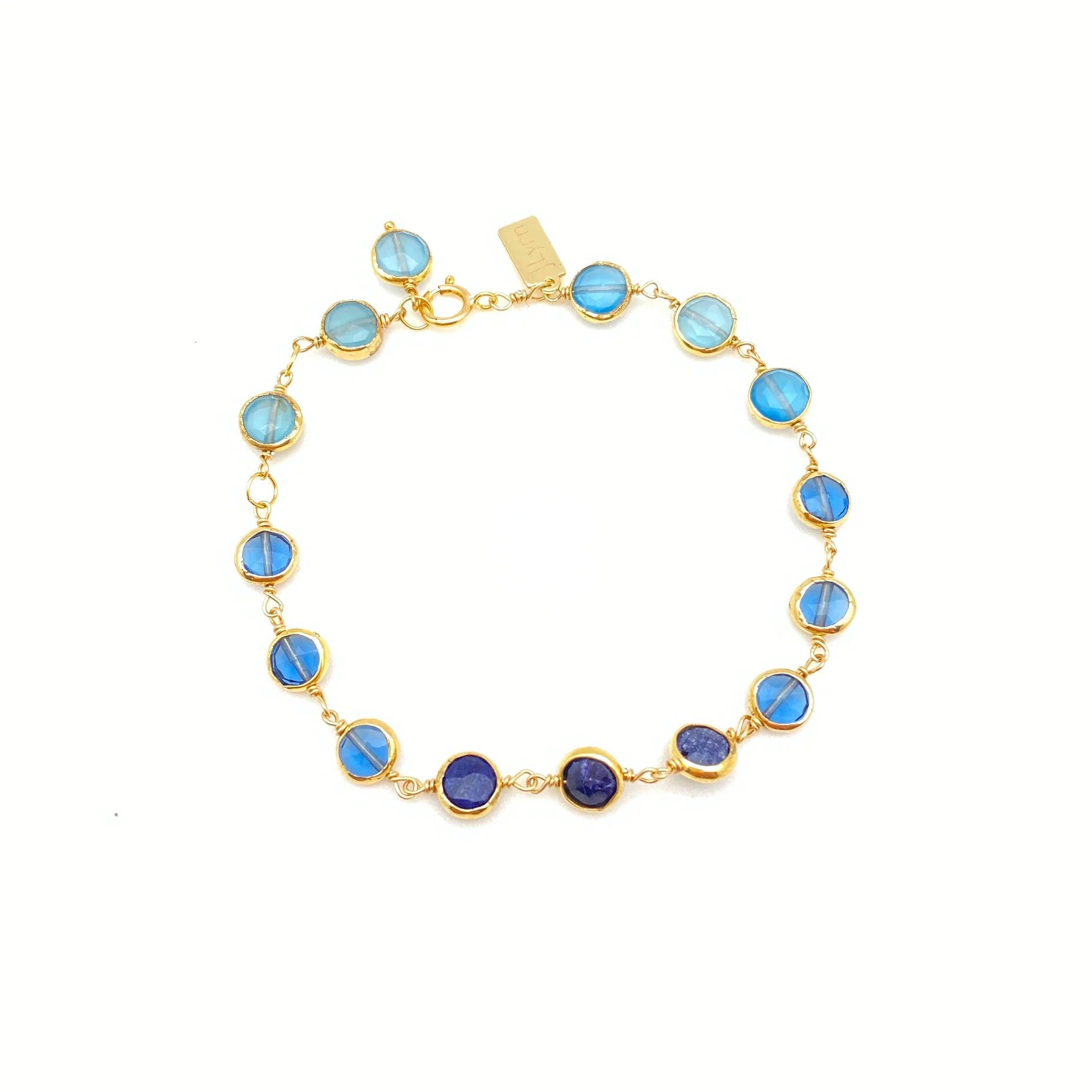 JLynn Valerie Mini Bracelet - Blue Ombre