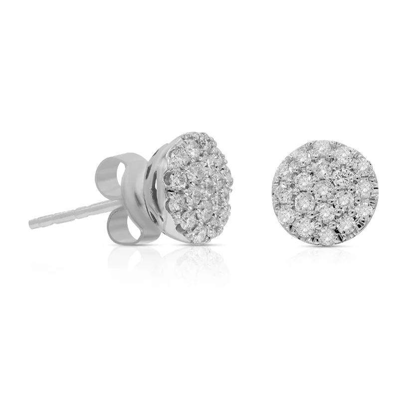 0.44ct Diamond Earrings set in 14KT White Gold / FER3442A5