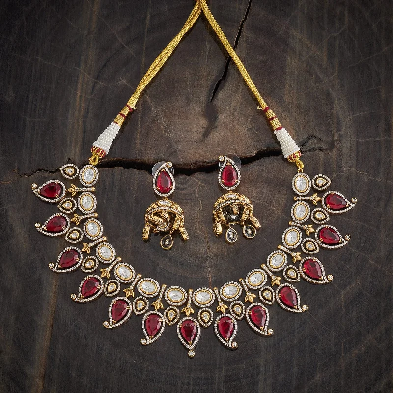 Kundan Necklace 178302