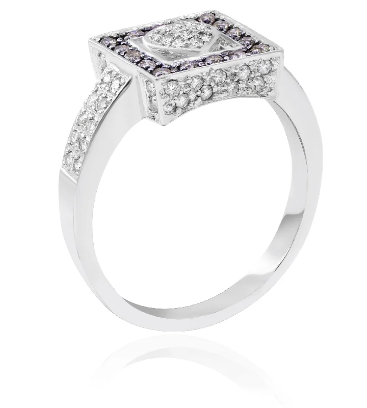 0.55ct Diamond Ring set in 14KT White Gold / R3140A