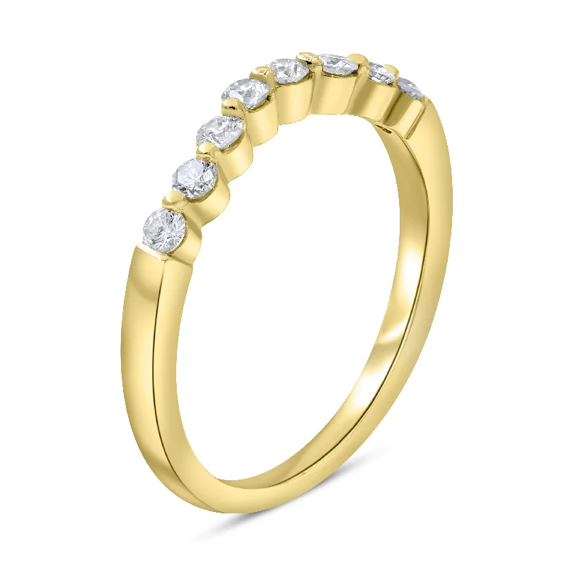 0.34ct Diamond Ring set in 14KT Yellow Gold / R7777S