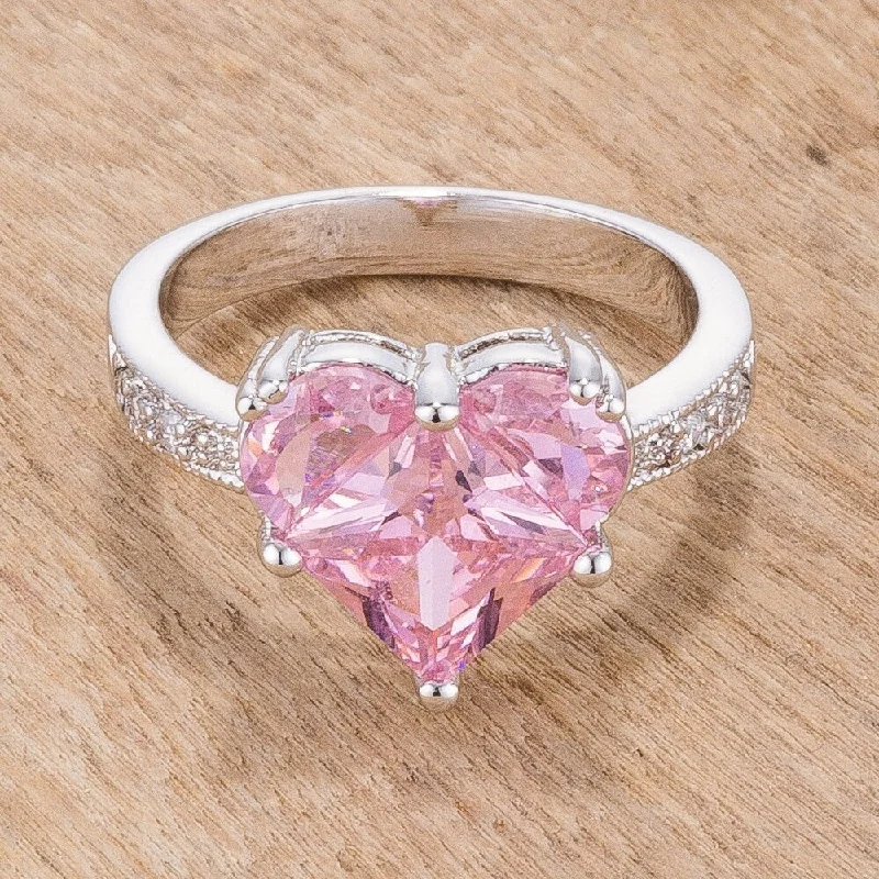 Romantic Sweetheart Engagement Ring For Your Perfect Proposal