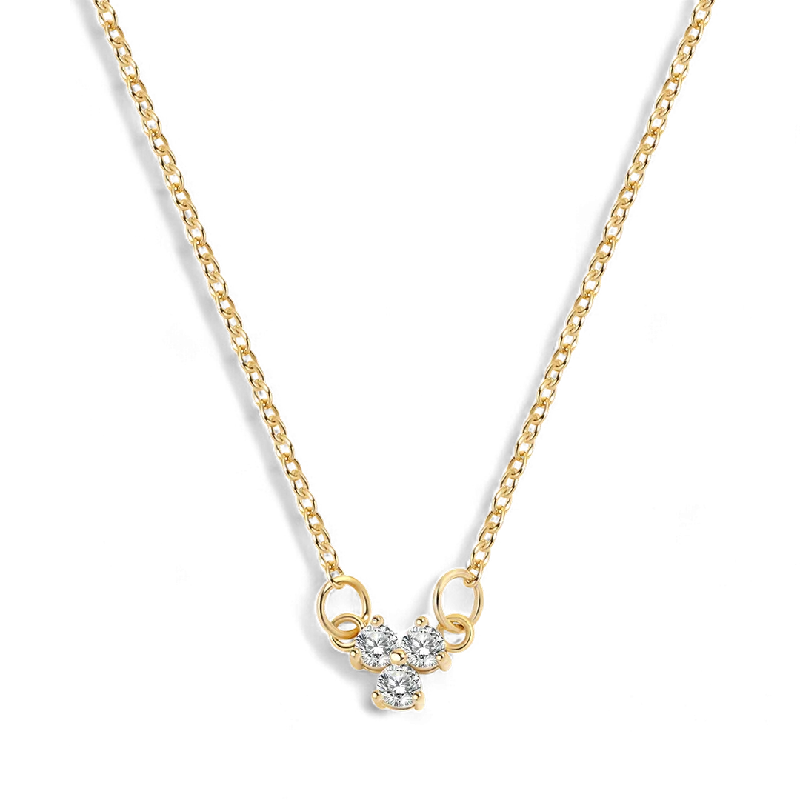 Trinity Diamond Pendant Necklace